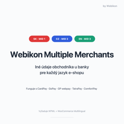 Multiple merchants