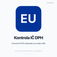 Kontrola IČ DPH v rámci EÚ